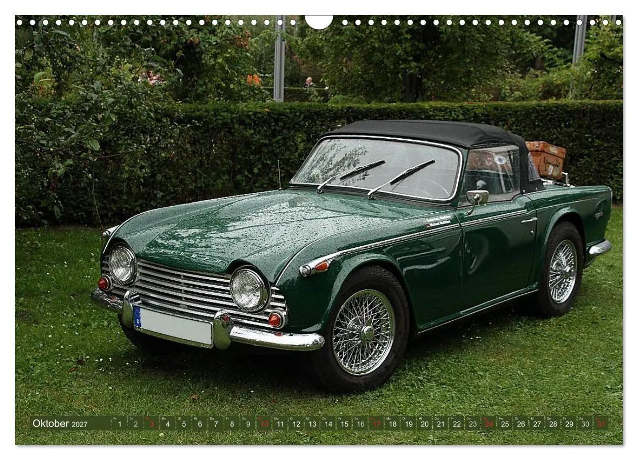 Bild: 9783569904392 | Oldtimer vergangenger Jahrzehnte (Wandkalender 2027 DIN A3 quer),...