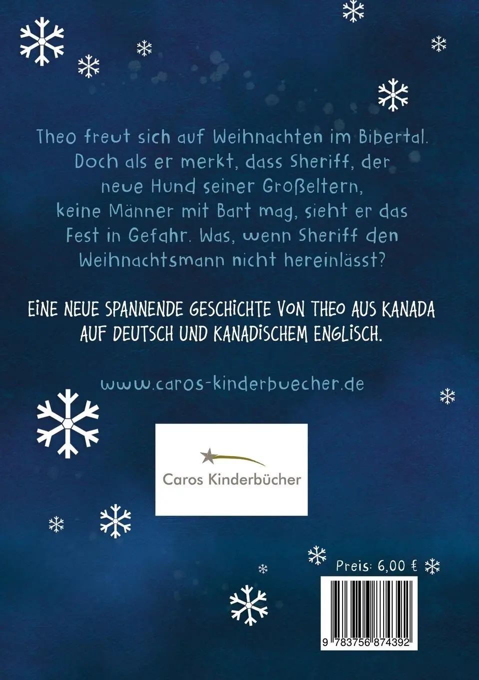 Rückseite: 9783756874392 | Der Bart des Weihnachtsmannes | Carolin Jenkner-Kruel | Taschenbuch