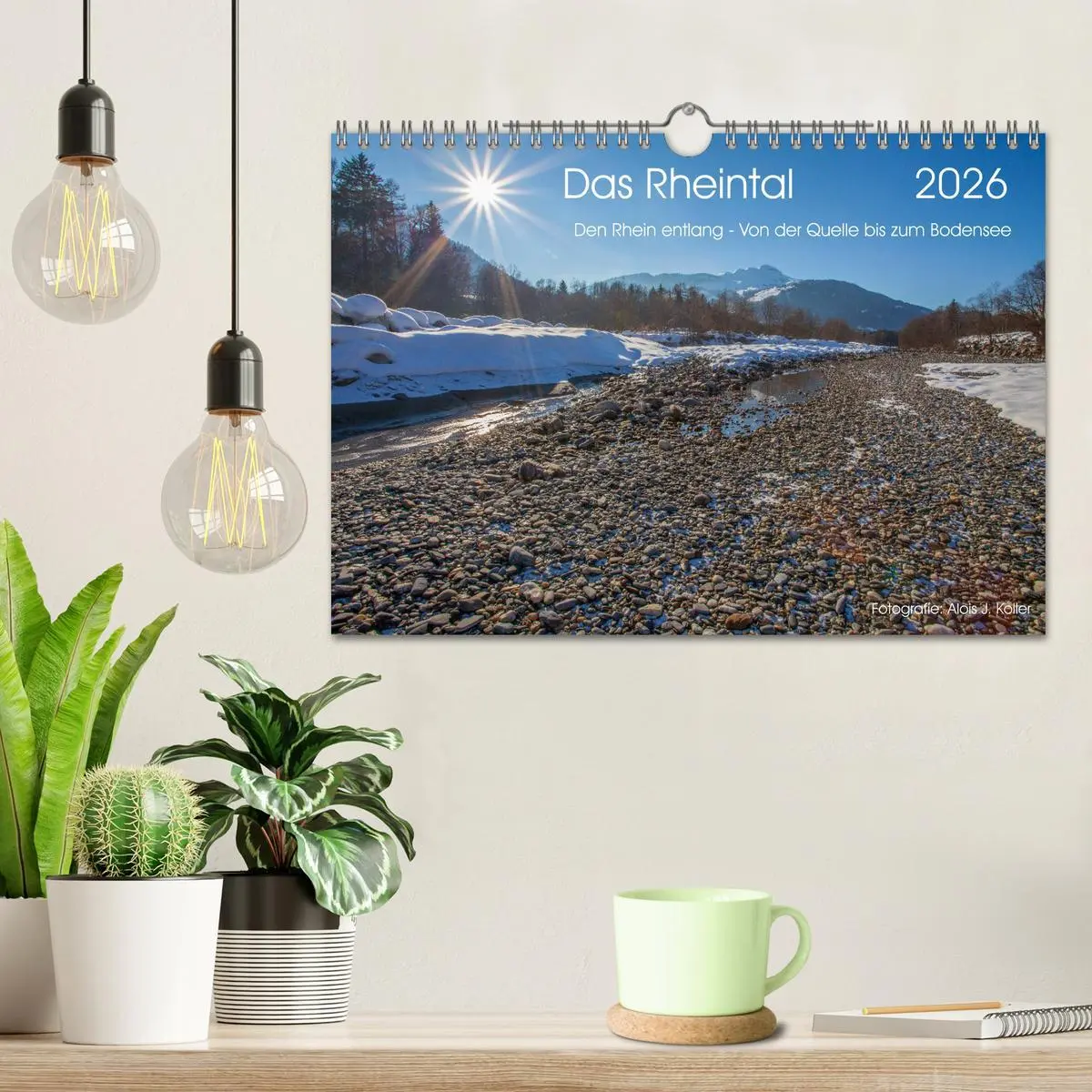 Bild: 9783457884492 | Das Rheintal 2026 (Wandkalender 2026 DIN A4 quer), CALVENDO...
