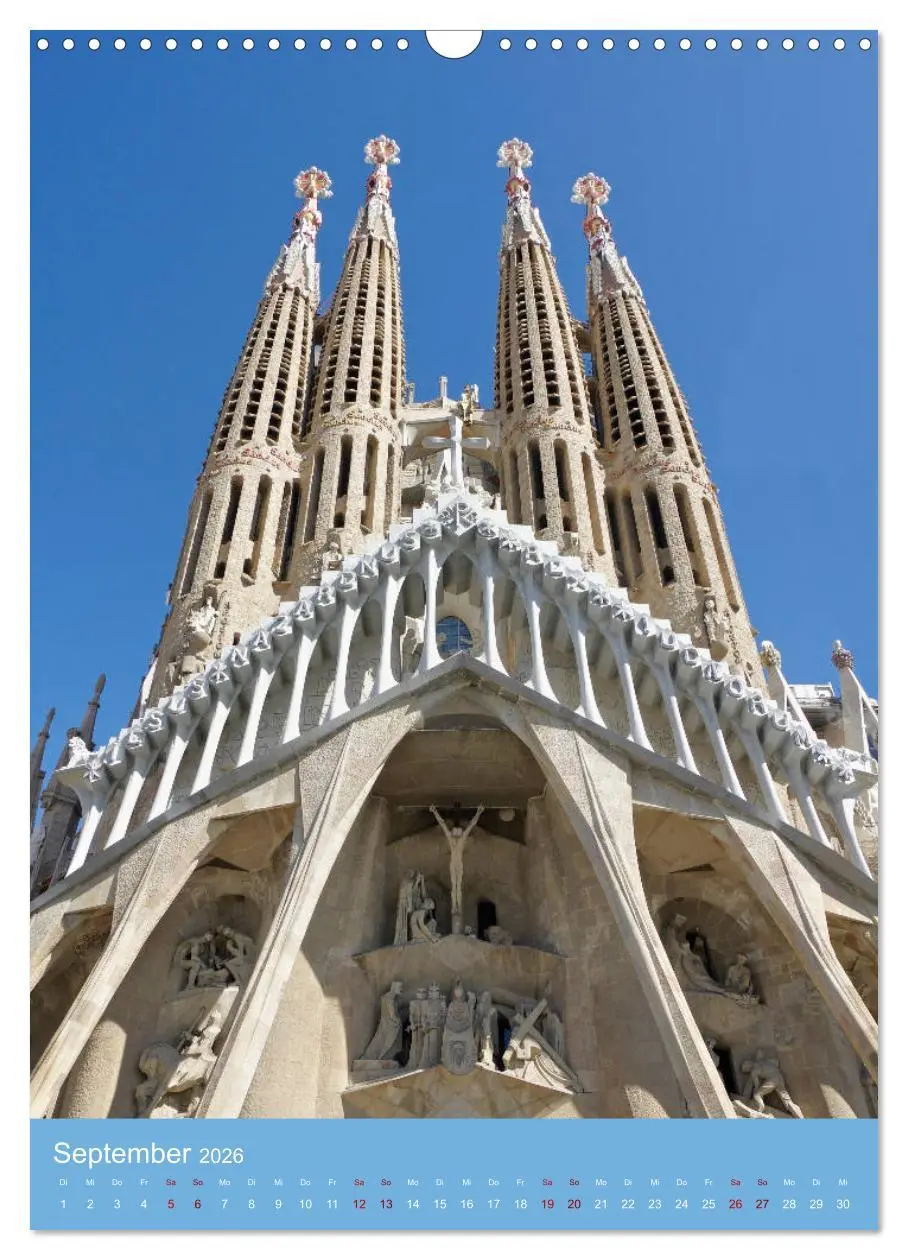 Bild: 9783516354492 | Sagrada Família - Gaudís unvollendetes Meisterwerk (Wandkalender...