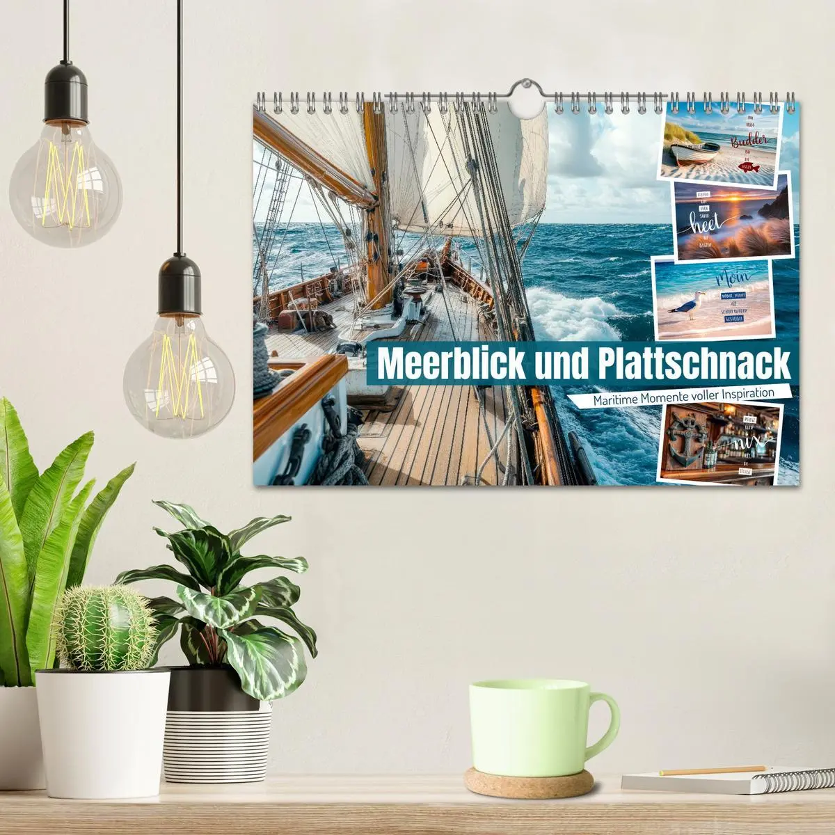 Bild: 9783516594492 | Meerblick und Plattschnack (Wandkalender 2026 DIN A4 quer),...