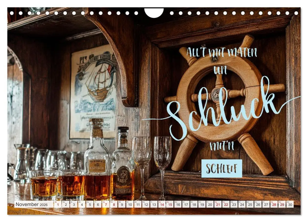Bild: 9783516594492 | Meerblick und Plattschnack (Wandkalender 2026 DIN A4 quer),...