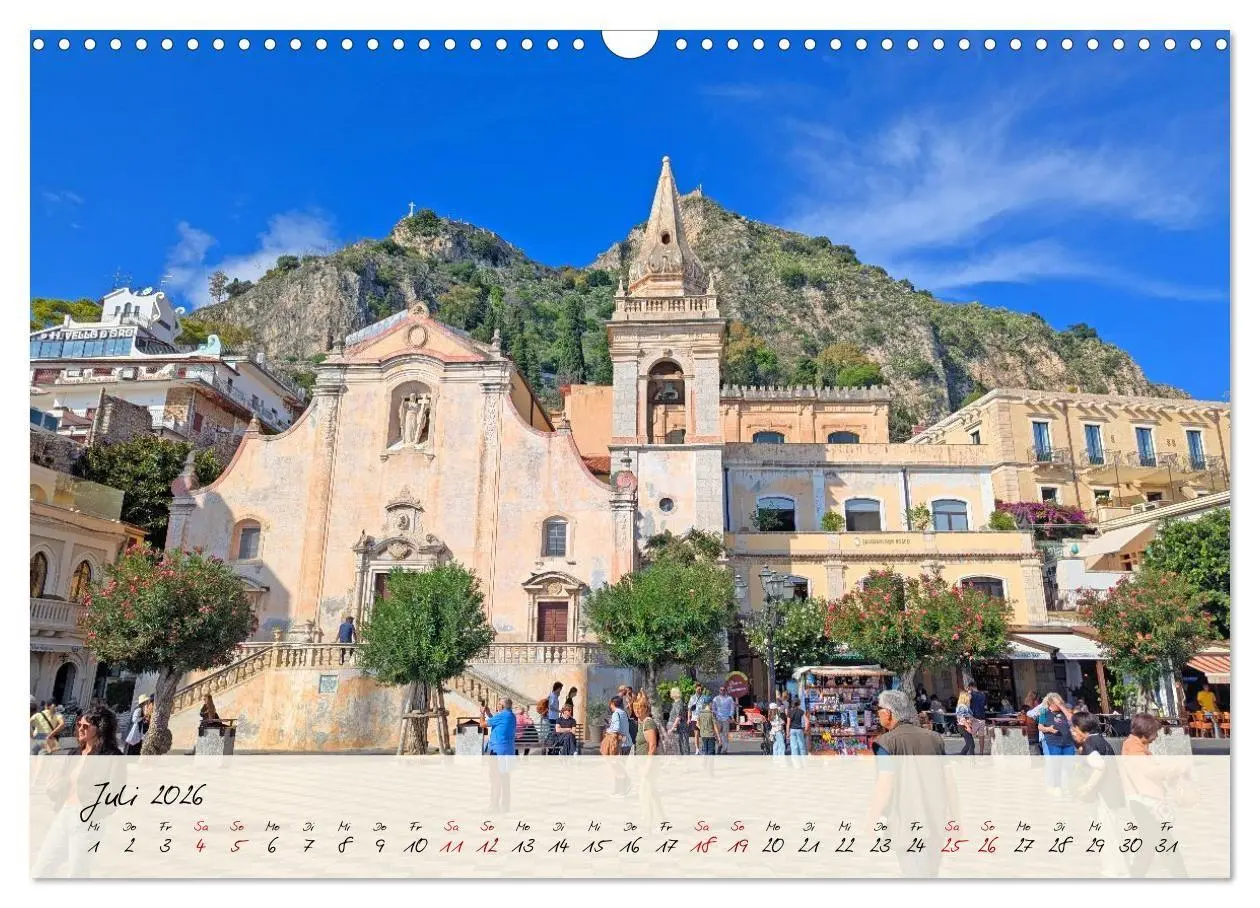 Bild: 9783516734492 | Siziliens Zauber - Von Palermo bis Taormina (Wandkalender 2026 DIN...