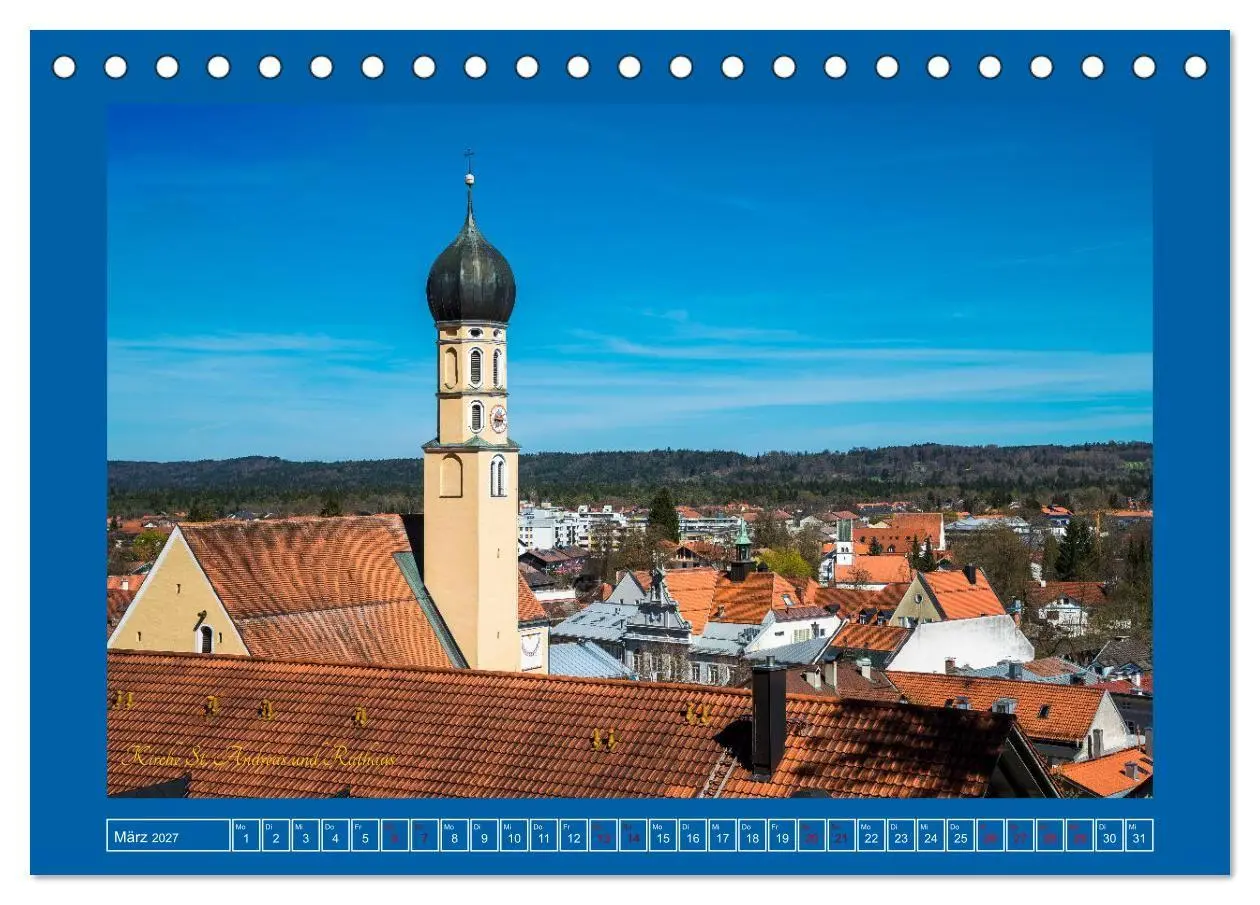 Bild: 9783569064492 | Flößerstadt Wolfratshausen (Tischkalender 2027 DIN A5 quer),...