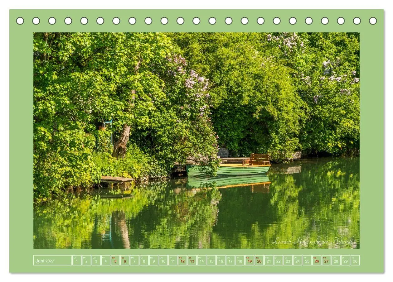 Bild: 9783569064492 | Flößerstadt Wolfratshausen (Tischkalender 2027 DIN A5 quer),...