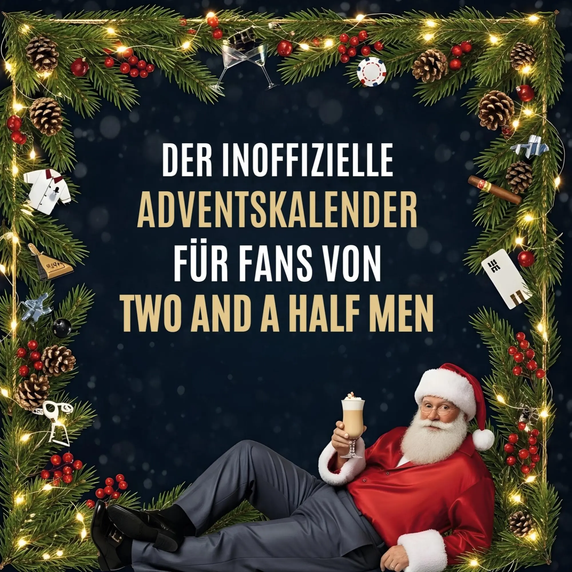 Cover: 9783695314492 | Der inoffizielle Adventskalender für Fans von Two and a Half Men