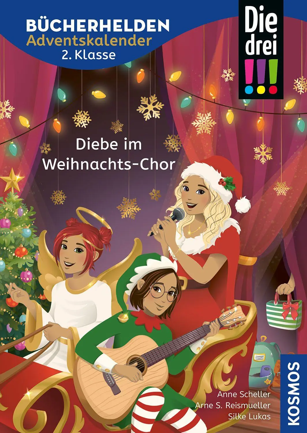 Cover: 9783440184592 | Die drei !!!, Bücherhelden 2. Klasse, Adventskalender, Diebe im...