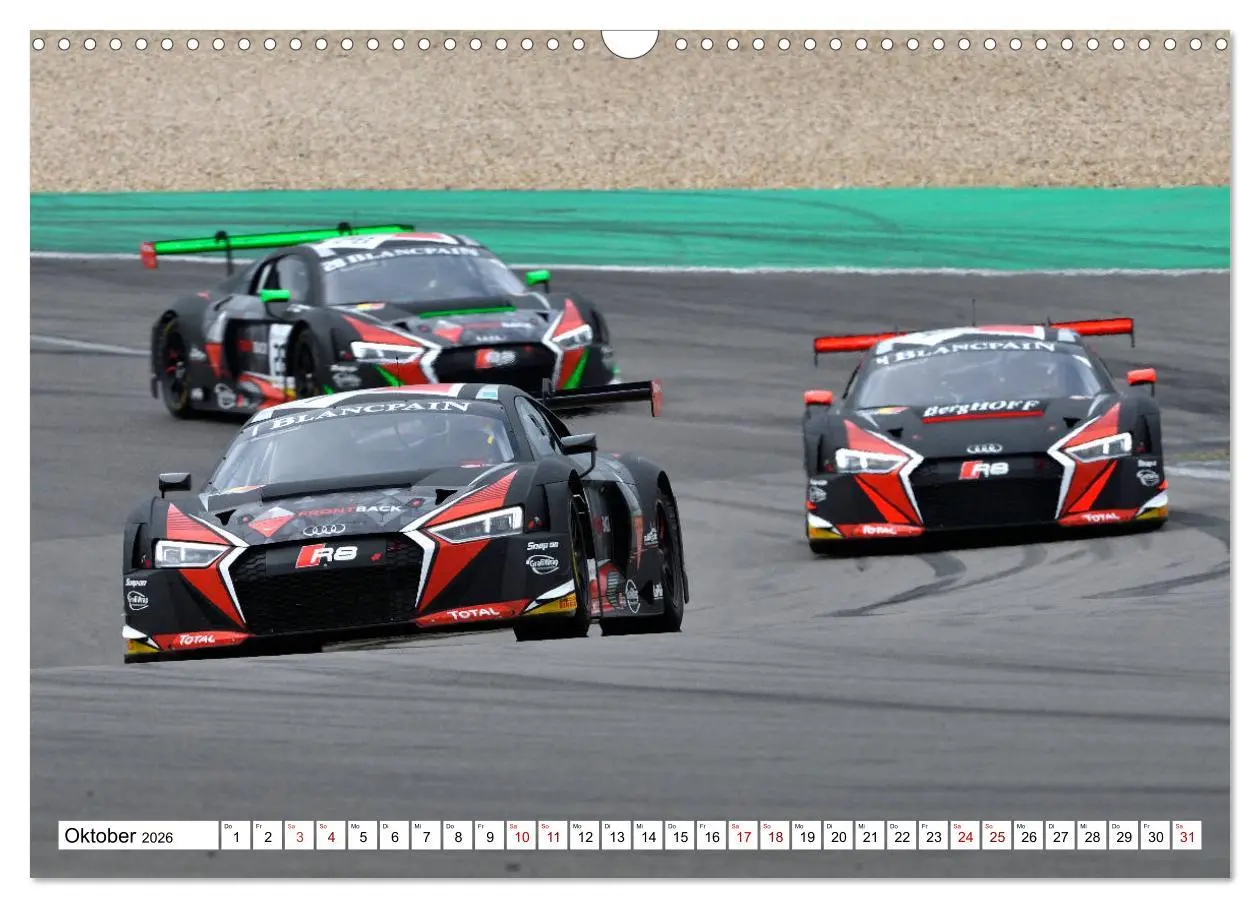 Bild: 9783457874592 | Faszination GT3 RACING (Wandkalender 2026 DIN A3 quer), CALVENDO...