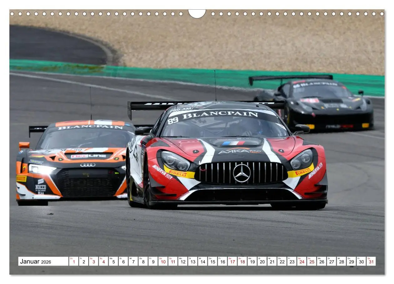 Bild: 9783457874592 | Faszination GT3 RACING (Wandkalender 2026 DIN A3 quer), CALVENDO...