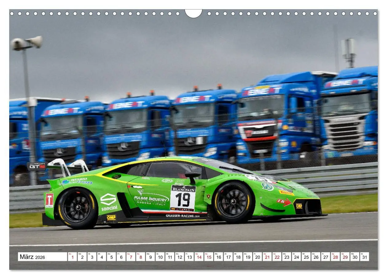Bild: 9783457874592 | Faszination GT3 RACING (Wandkalender 2026 DIN A3 quer), CALVENDO...