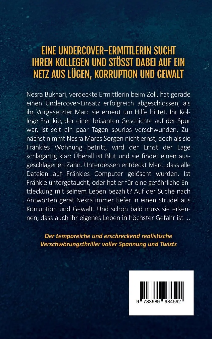 Rückseite: 9783989984592 | Verschwunden Ein temporeicher und erschreckend realistischer...