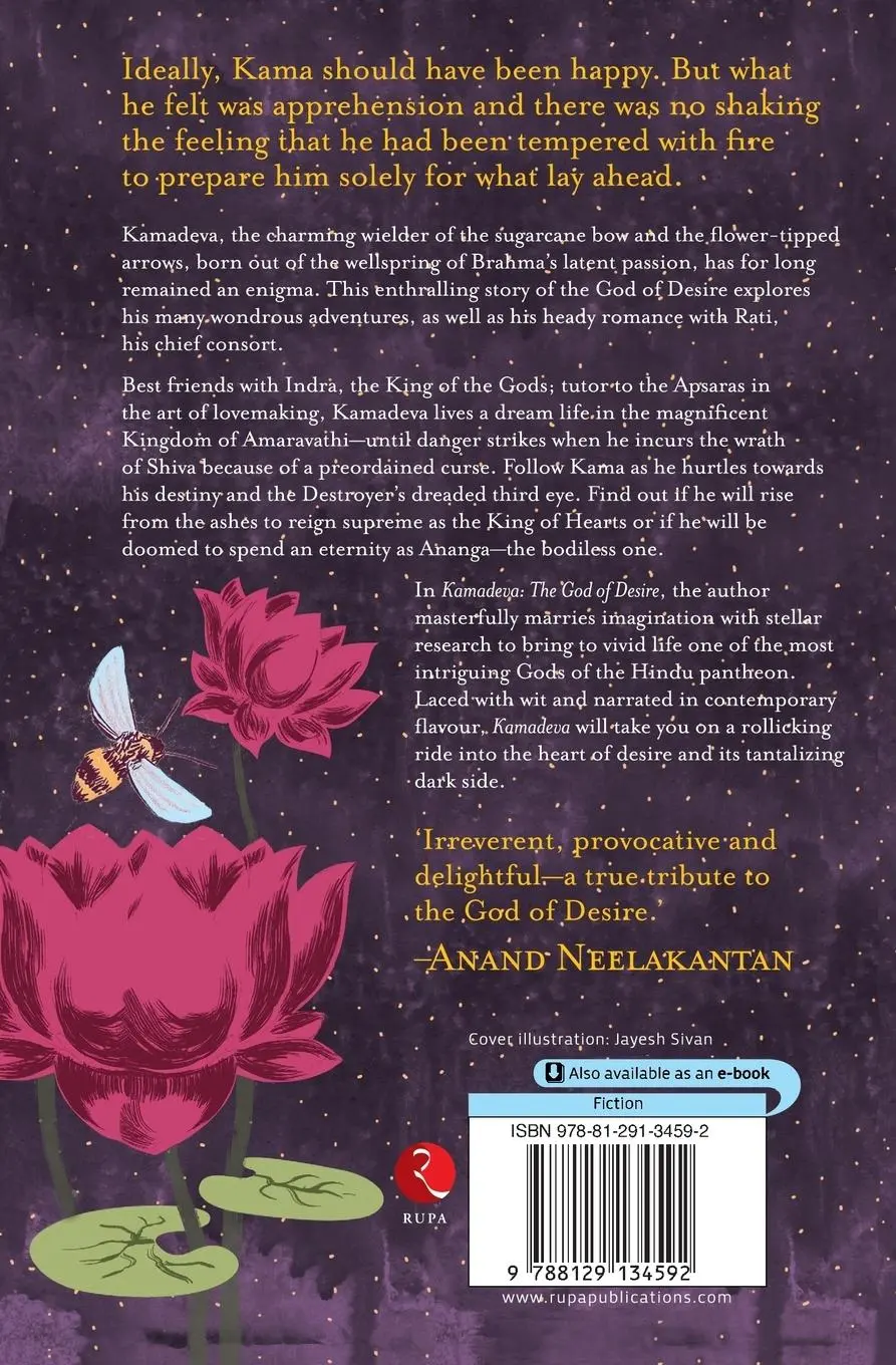 Rückseite: 9788129134592 | Kamadeva | The God of Desire | Anuja Chandramouli | Taschenbuch | 2014