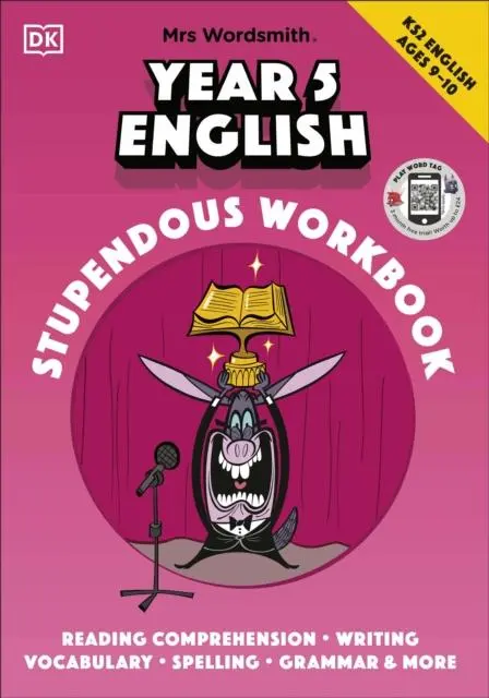 Cover: 9780241554692 | Mrs Wordsmith Year 5 English Stupendous Workbook, Ages 9-10 (Key...