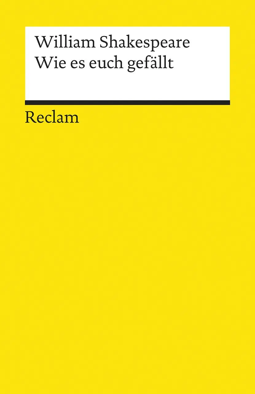 Cover: 9783150004692 | Wie es euch gefällt | William Shakespeare | Taschenbuch | 93 S. | 2001