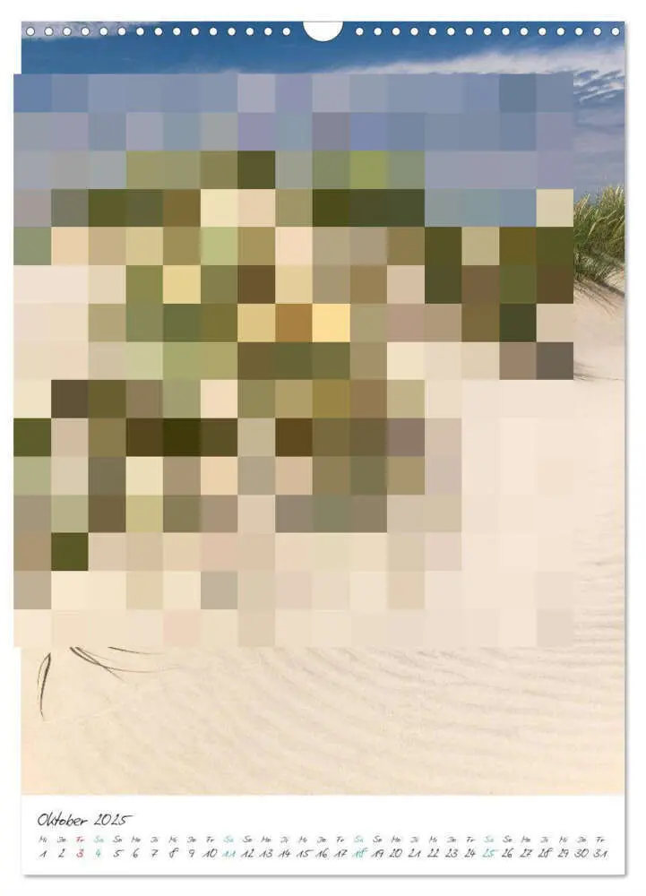 Bild: 9783457004692 | Jütlands Nordsee (Wandkalender 2025 DIN A3 hoch), CALVENDO...