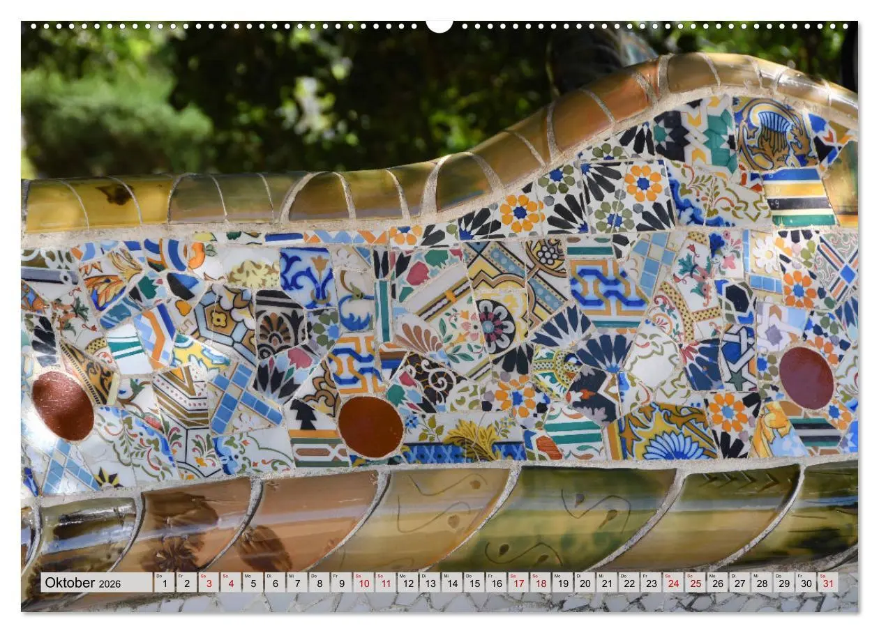 Bild: 9783457554692 | Ein bisschen GAUDI in Barcelona (Wandkalender 2026 DIN A2 quer),...