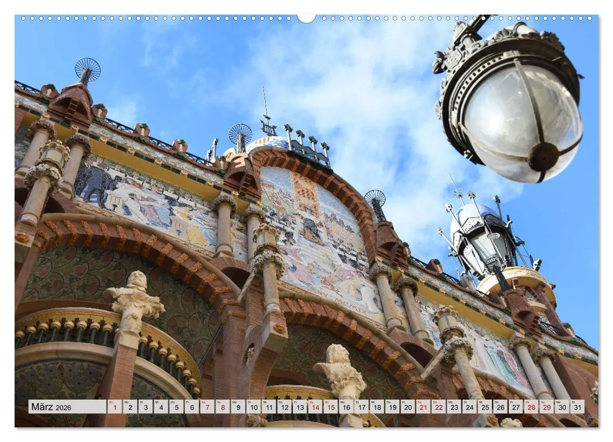 Bild: 9783457554692 | Ein bisschen GAUDI in Barcelona (Wandkalender 2026 DIN A2 quer),...