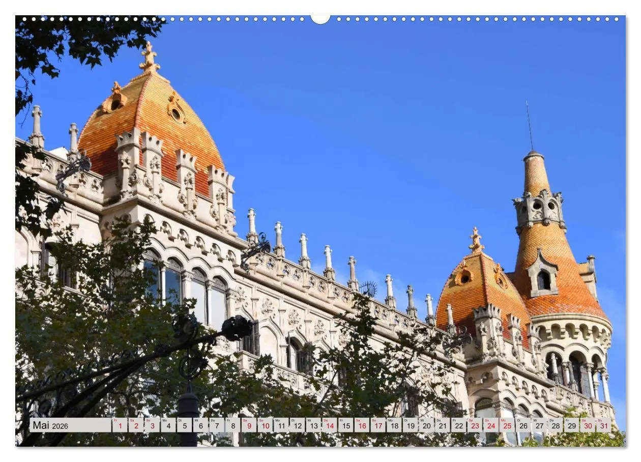 Bild: 9783457554692 | Ein bisschen GAUDI in Barcelona (Wandkalender 2026 DIN A2 quer),...