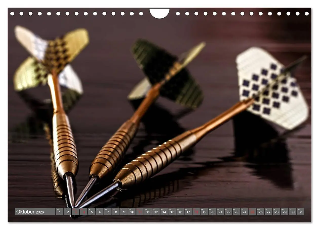 Bild: 9783457934692 | Darts. Konzentration - Sport - Spannung (Wandkalender 2026 DIN A4...