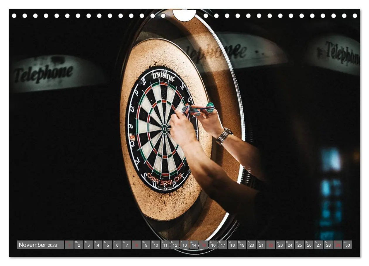 Bild: 9783457934692 | Darts. Konzentration - Sport - Spannung (Wandkalender 2026 DIN A4...