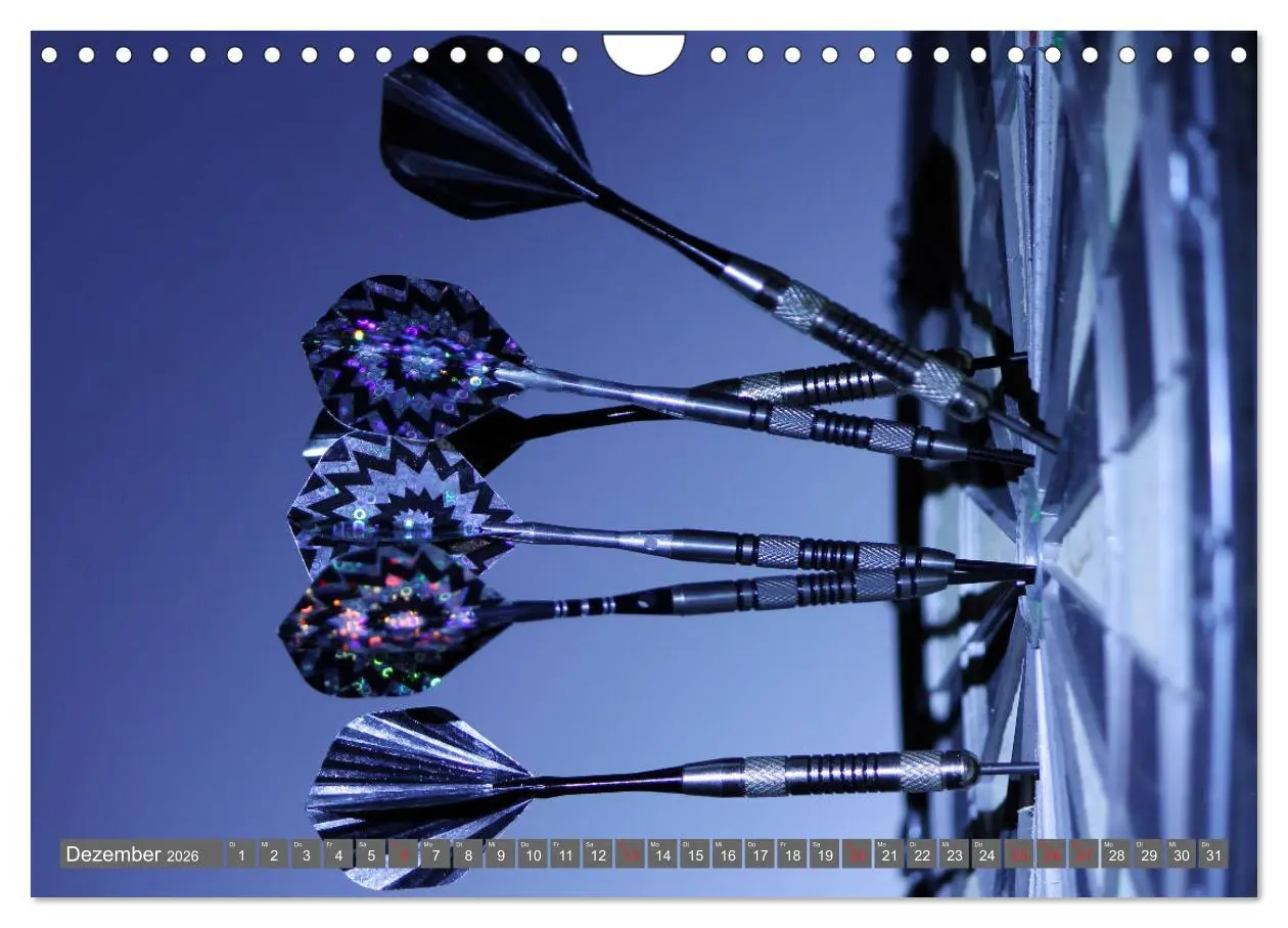 Bild: 9783457934692 | Darts. Konzentration - Sport - Spannung (Wandkalender 2026 DIN A4...