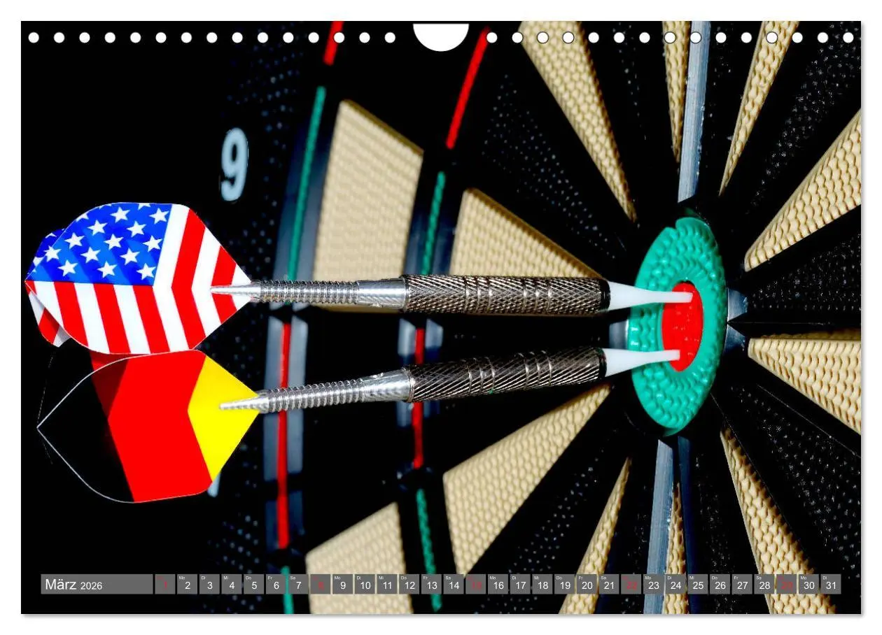 Bild: 9783457934692 | Darts. Konzentration - Sport - Spannung (Wandkalender 2026 DIN A4...