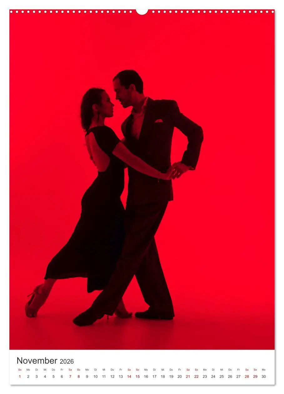 Bild: 9783516334692 | Leidenschaftlicher Tango (Wandkalender 2026 DIN A2 hoch), CALVENDO...