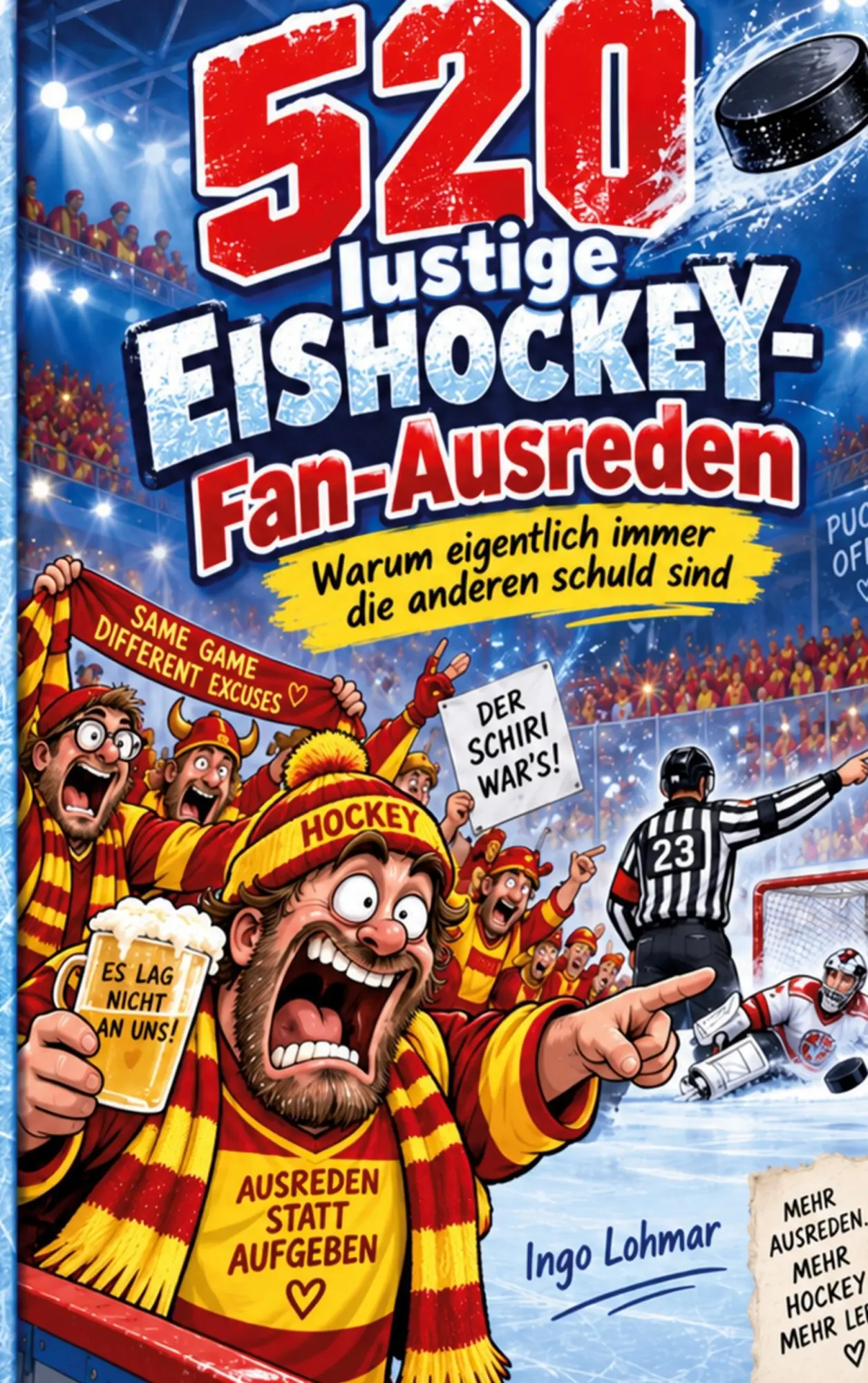 Cover: 9783696764692 | 520 lustige Eishockey-Fan-Ausreden | Ingo Lohmar | Taschenbuch | 2026