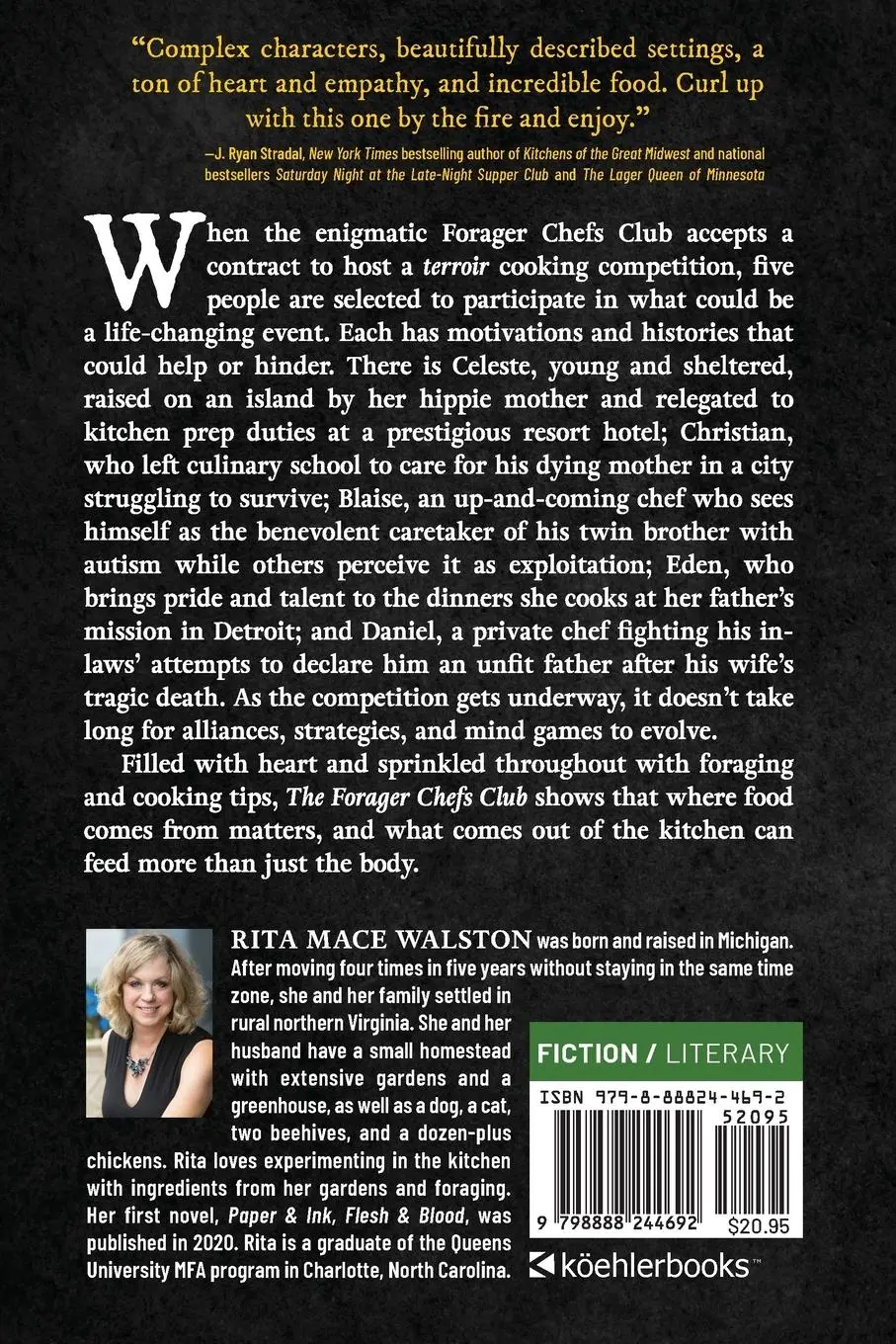 Rückseite: 9798888244692 | The Forager Chefs Club | Rita Mace Walston | Taschenbuch | Englisch