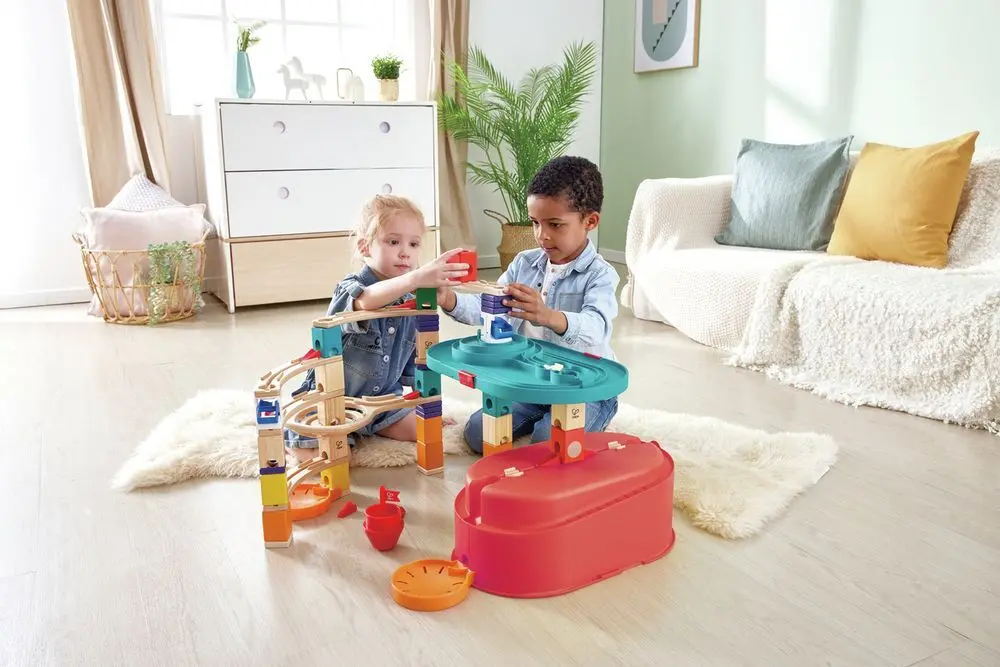 Bild: 6943478034792 | Hape Quadrilla Baukasten Behälter-Set | In Karton | E6027 | Deutsch