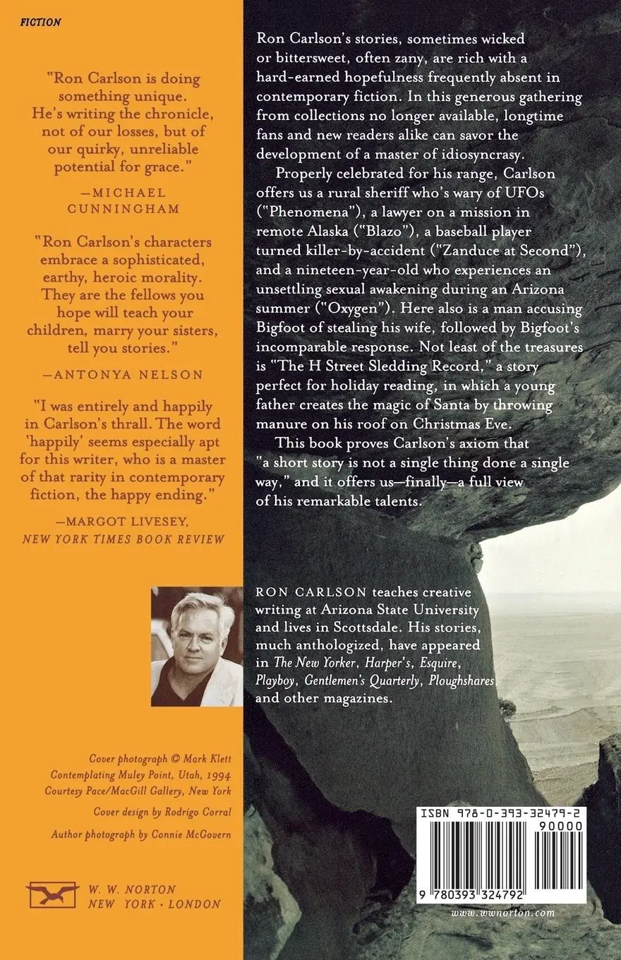 Rückseite: 9780393324792 | A Kind of Flying | Selected Stories | Ron Carlson | Taschenbuch | 2004