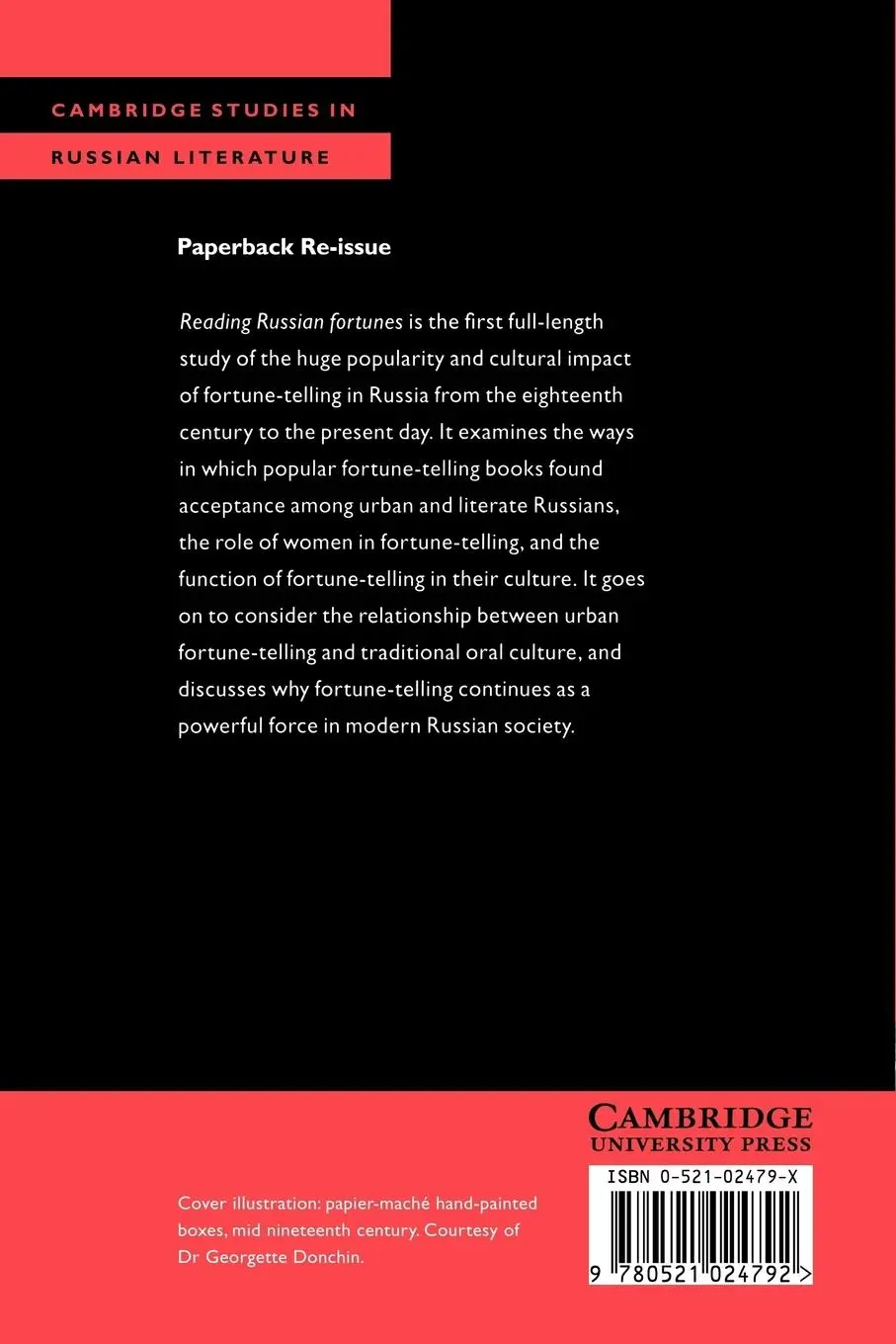 Rückseite: 9780521024792 | Reading Russian Fortunes | Faith Wigzell (u. a.) | Taschenbuch | 2006