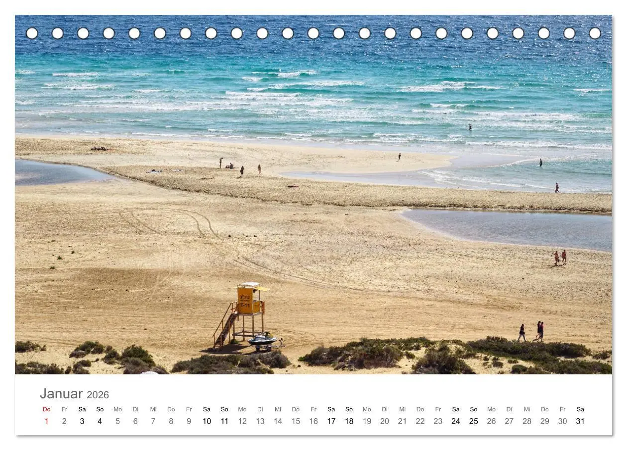 Bild: 9783457784792 | Fuerteventura - die Wüsteninsel der Kanaren (Tischkalender 2026 DIN...