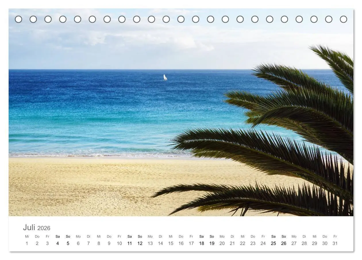 Bild: 9783457784792 | Fuerteventura - die Wüsteninsel der Kanaren (Tischkalender 2026 DIN...