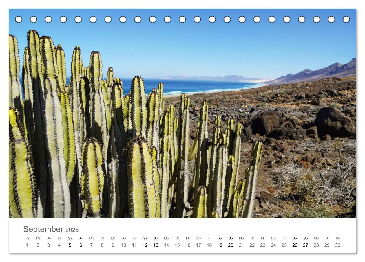 Bild: 9783457784792 | Fuerteventura - die Wüsteninsel der Kanaren (Tischkalender 2026 DIN...