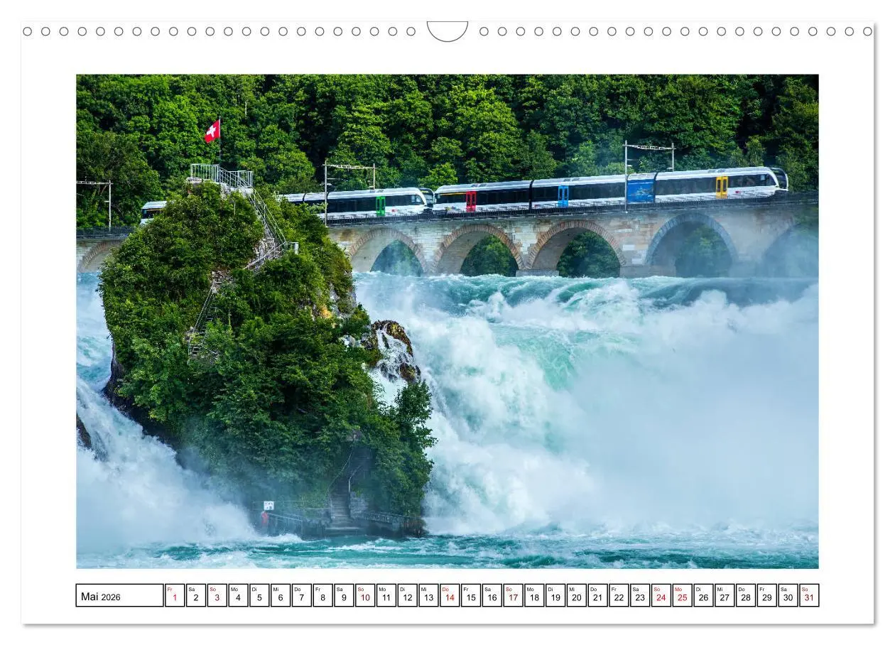 Bild: 9783457854792 | Rheinfall in Schaffhausen - Ein Naturschauspiel (Wandkalender 2026...