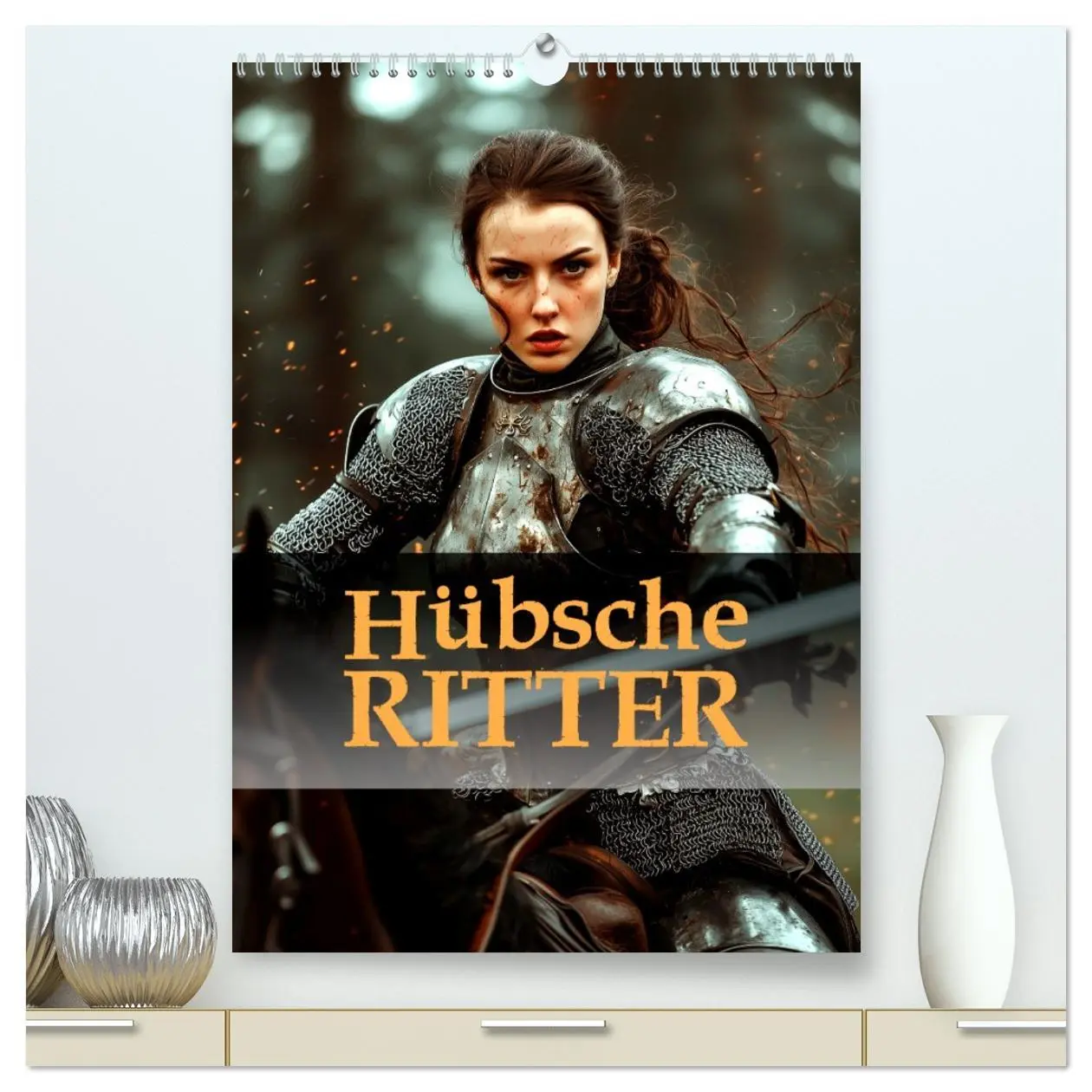 Cover: 9783516634792 | Hübsche Ritter (hochwertiger Premium Wandkalender 2026 DIN A2...