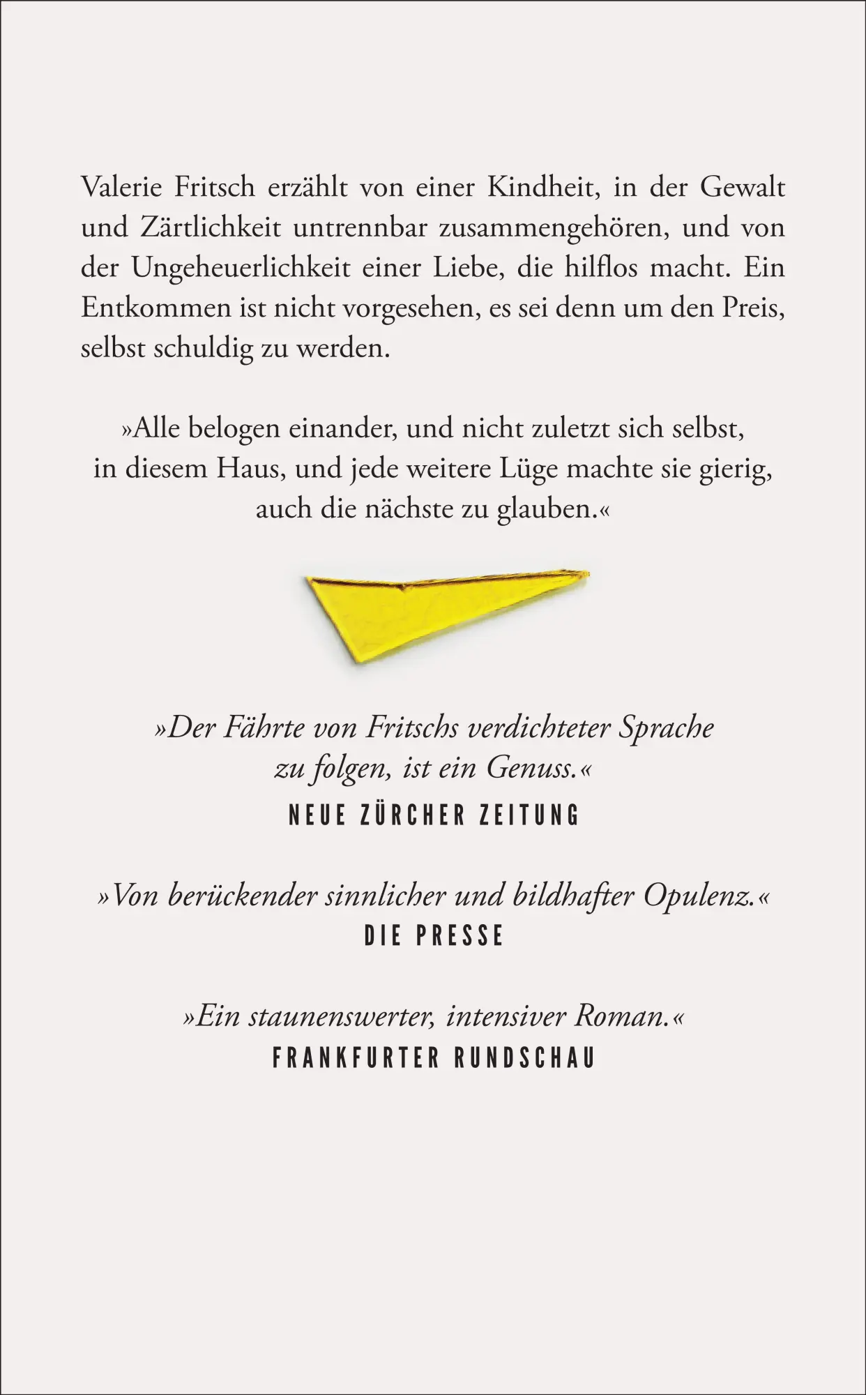 Rückseite: 9783518474792 | Zitronen | Valerie Fritsch | Taschenbuch | 186 S. | Deutsch | 2025