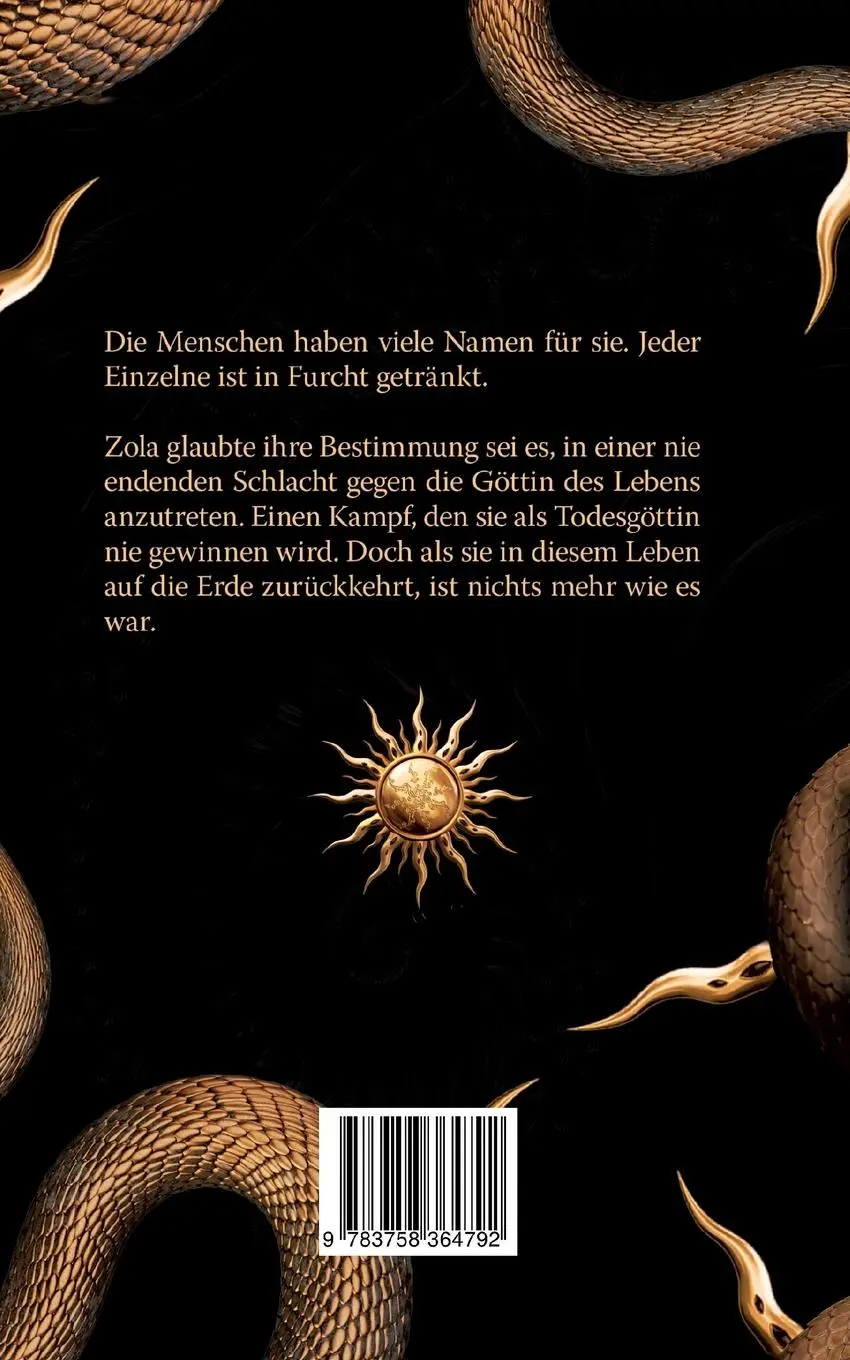 Rückseite: 9783758364792 | Eyes of the Reaper | Sandra Stoppel | Taschenbuch | Paperback | 538 S.