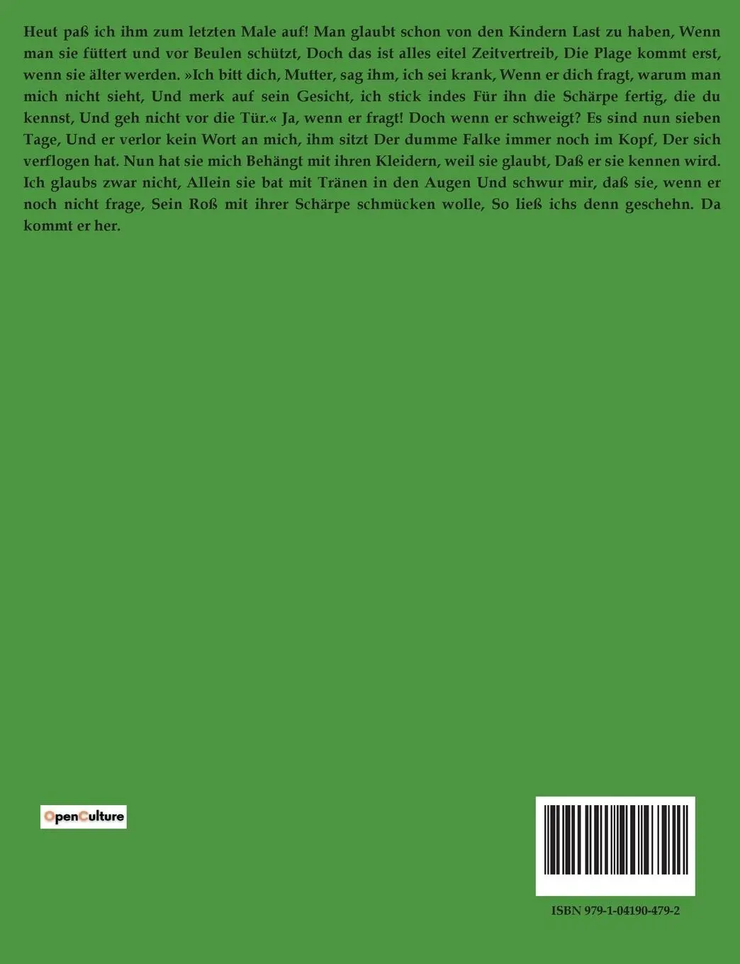 Rückseite: 9791041904792 | Demetrius | Friedrich Hebbel | Taschenbuch | 178 S. | Deutsch | 2023