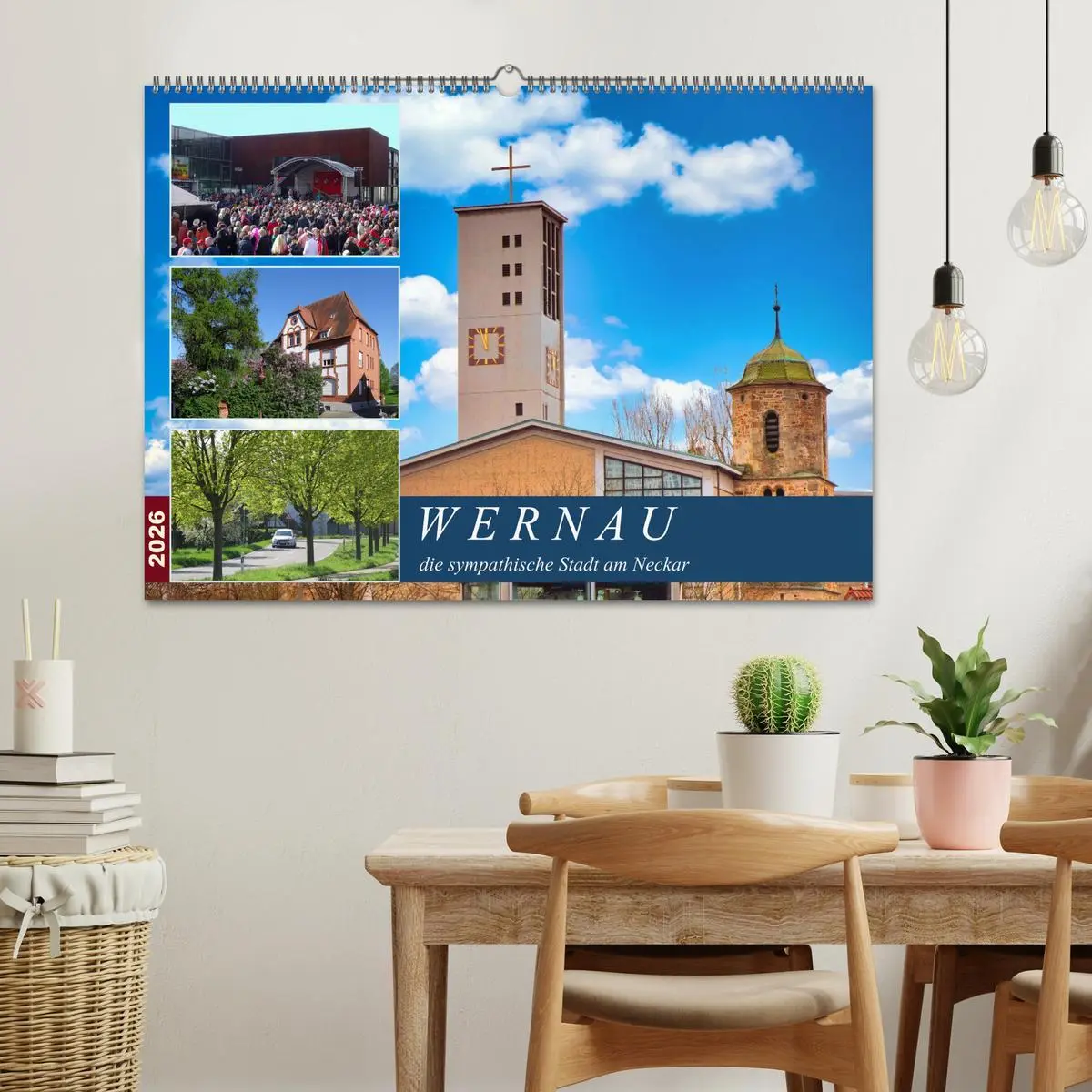 Bild: 9783457604892 | Wernau, die sympathische Stadt am Neckar (Wandkalender 2026 DIN A2...