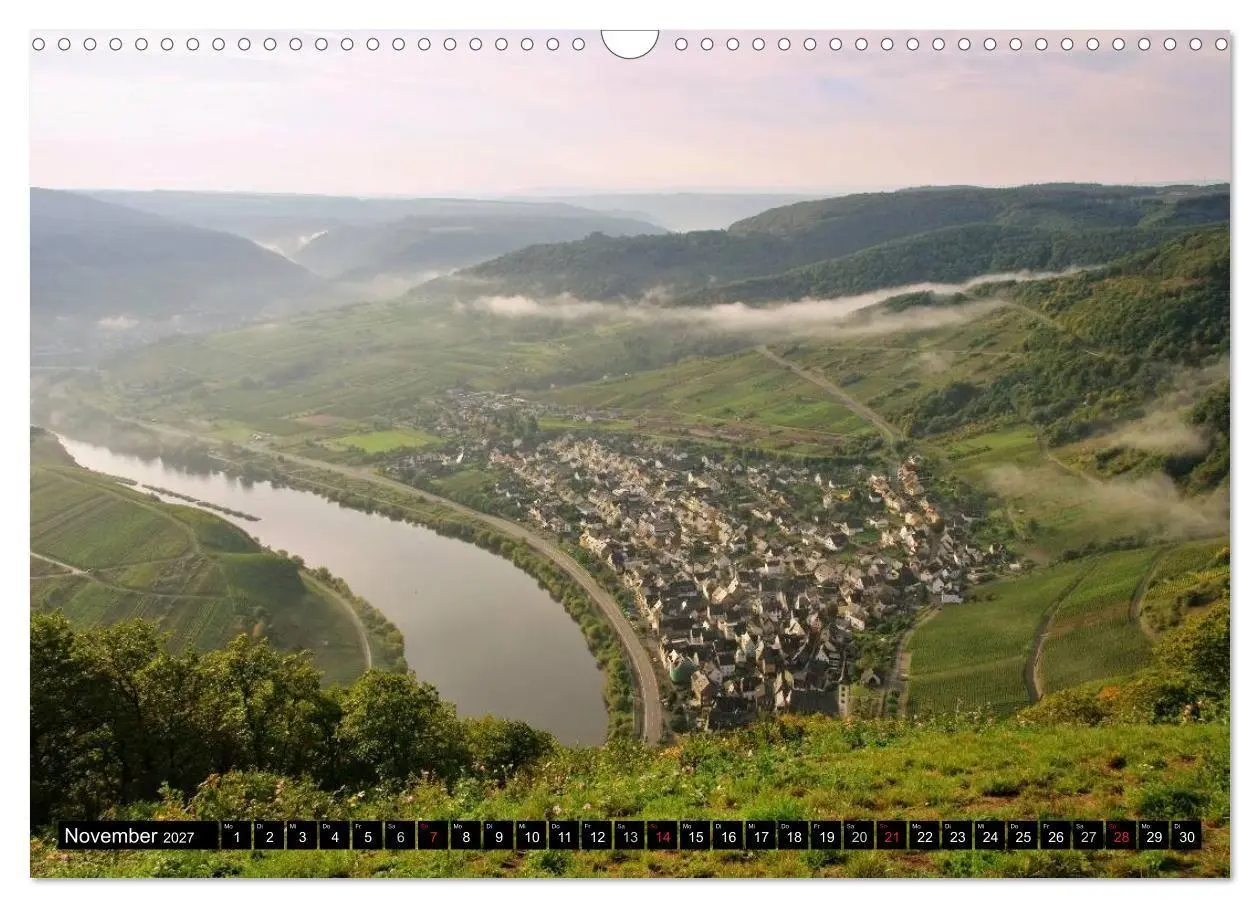 Bild: 9783594154892 | Entlang der Mosel (Wandkalender 2027 DIN A3 quer), CALVENDO...