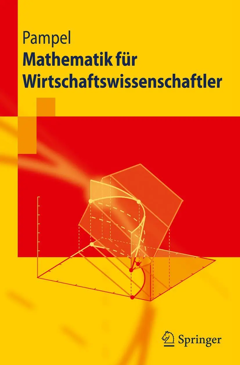 Cover: 9783642044892 | Mathematik für Wirtschaftswissenschaftler | Thorsten Pampel | Buch | x