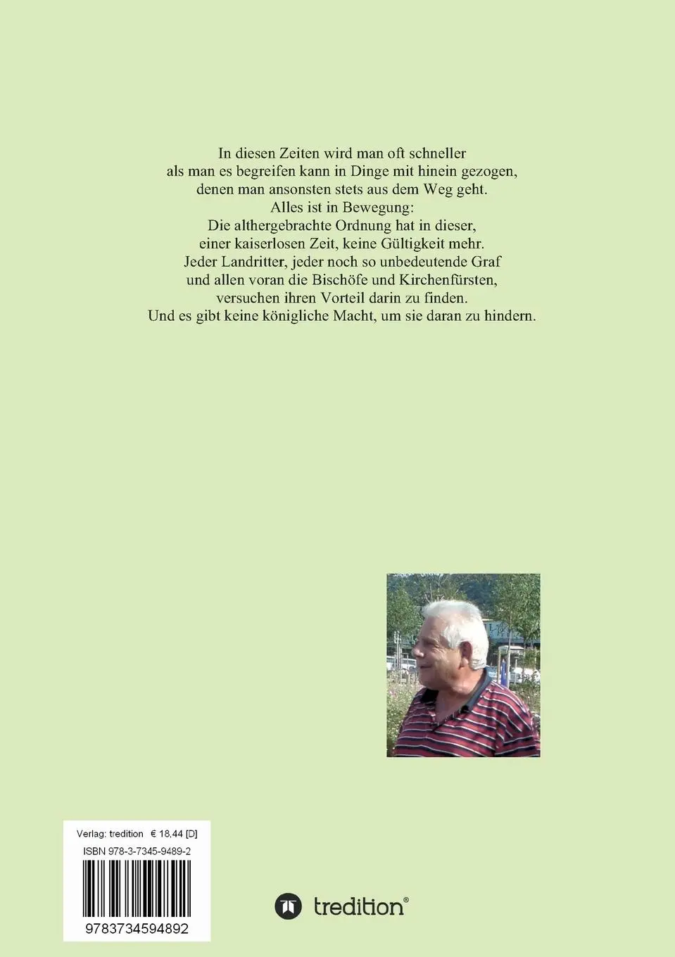 Rückseite: 9783734594892 | Der Eichberg Hof | Otto Johann Köb | Taschenbuch | 648 S. | Deutsch