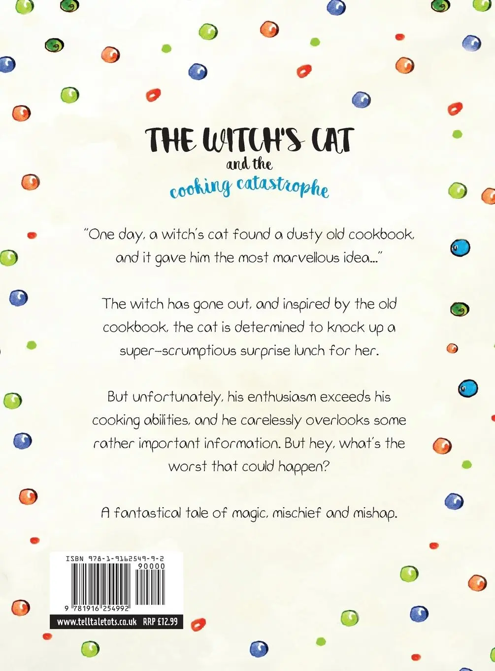 Rückseite: 9781916254992 | The Witch's Cat and The Cooking Catastrophe | Kirstie Watson | Buch