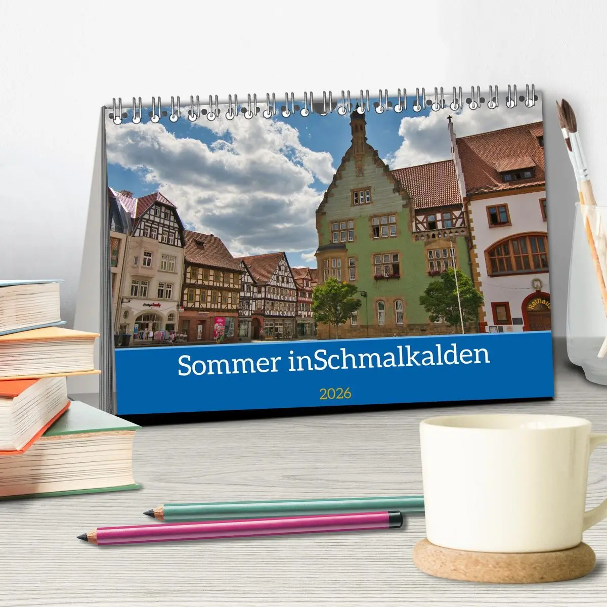 Bild: 9783457384992 | Sommer in Schmalkalden (Tischkalender 2026 DIN A5 quer), CALVENDO...
