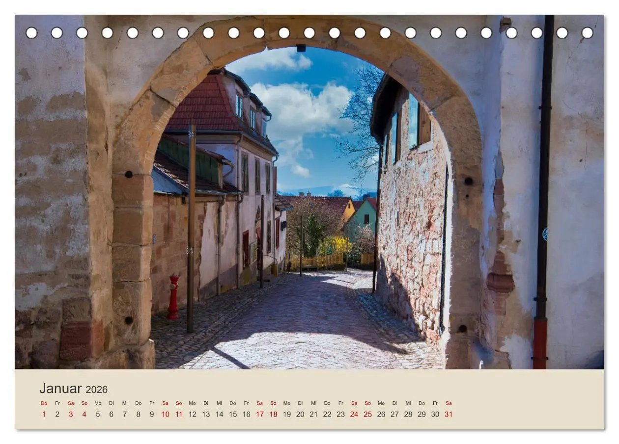Bild: 9783457384992 | Sommer in Schmalkalden (Tischkalender 2026 DIN A5 quer), CALVENDO...