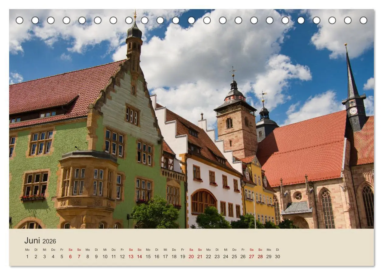 Bild: 9783457384992 | Sommer in Schmalkalden (Tischkalender 2026 DIN A5 quer), CALVENDO...