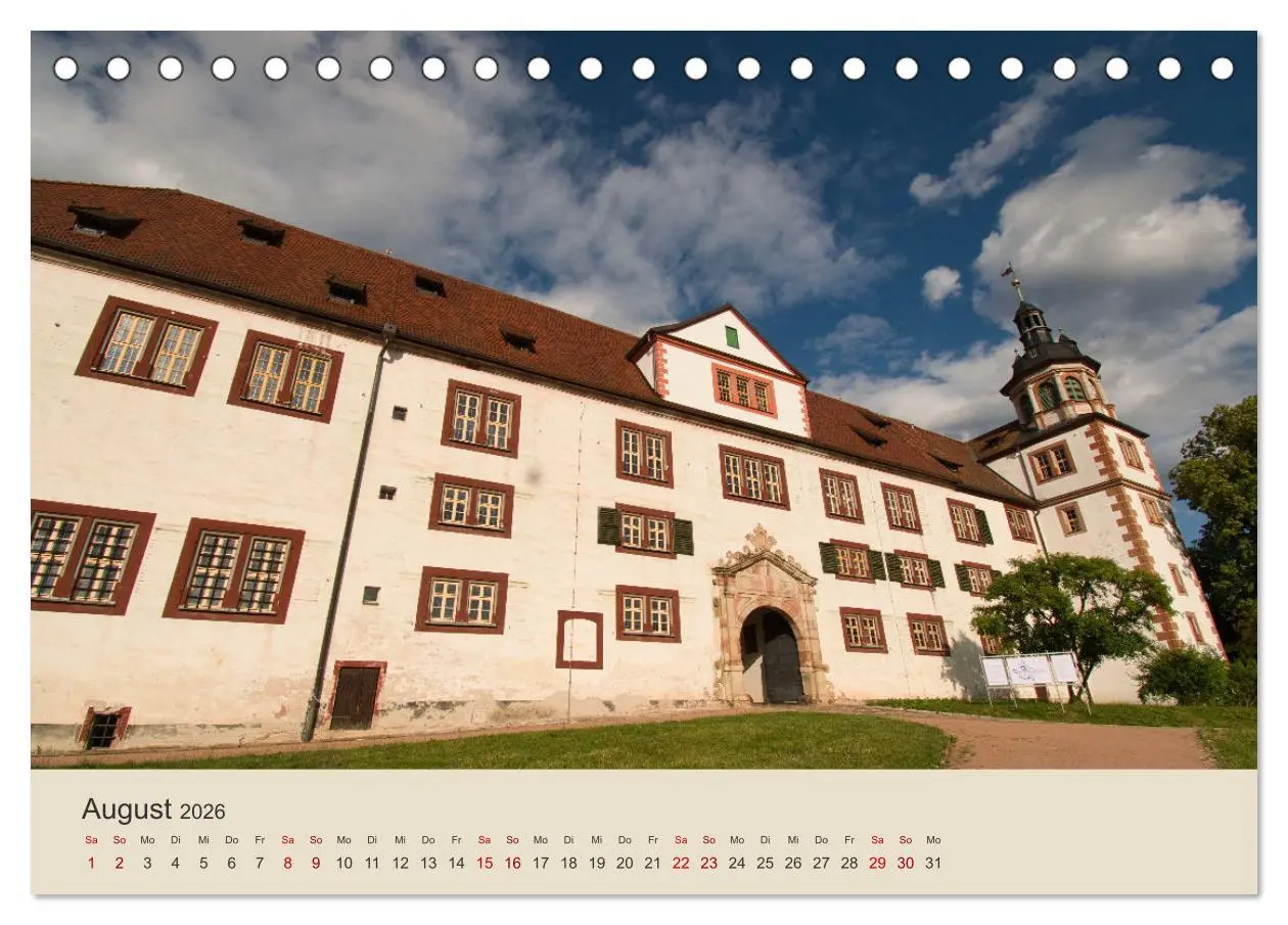 Bild: 9783457384992 | Sommer in Schmalkalden (Tischkalender 2026 DIN A5 quer), CALVENDO...
