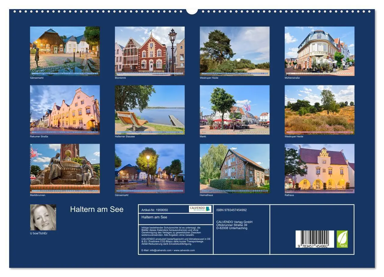 Bild: 9783457454992 | Haltern am See (hochwertiger Premium Wandkalender 2026 DIN A2...